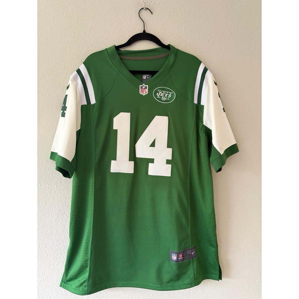 Nike New York Jets Sam Darnold #14 Jersey Large Green NFL On Field Stitched